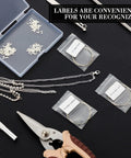Silver Jewelry Solder Chips And Wires Kit 330 Pieces Of Fine Silver Precut Solder Chips 2x2 Mm And 3 Soft Medium Hard Silver Solder Wires For Slick Easy Jewelry Making Repairs And Restoration, labeled packets, scissors