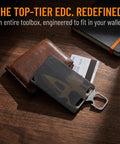4 In 1 Pocket Multi Tool Card Stainless Steel Outdoor Survival Gear With Fork Bottle Opener Measuring Ruler on wallet