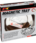 Round Magnetic Parts Tray With Heavy Duty Magnet Stainless Steel Workbench Organizer box