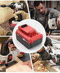 Badass 20V 8.0 Ah Lithium Ion Battery Pack For Porter Cable 20 Volt Max Power Tools used in cordless drills and saws.