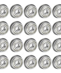 Flanged Ball Bearing 5x16x5mm Double Shield Chrome Steel F625ZZ Built To Last With 18mm Flange Diameter 1mm Flange Thick 20 Pack, front view