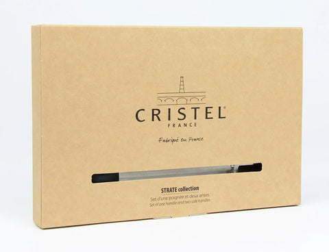 PSX Strate Handle Set For Cookware box, showing packaging design and branding, 100 Percent Made In France With Origine France Garantie