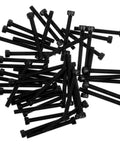 Beefy M5x50mm Hex Socket Screws Heavy Duty Steel Bolts With Black Oxide Finish for industrial and furniture use