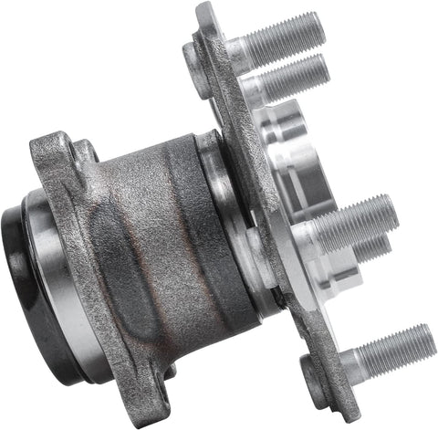 Side view of Four Wheel Hub Bearing Assembly Set For 2013-2019 Nissan Sentra Front And Rear Hubs With 5 Lugs