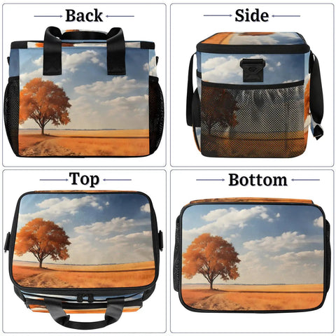 Insulated Picnic Backpack Lunch Box For Women And Men Spacious Tote Style Picnic Bag That Keeps Grub Cold Or Warm On The Go