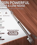 Beefy 12V Linear Actuator 660lbs Load With 18 Inch Stroke And 5mm Per Second Speed mounted, low noise, aluminum housing.