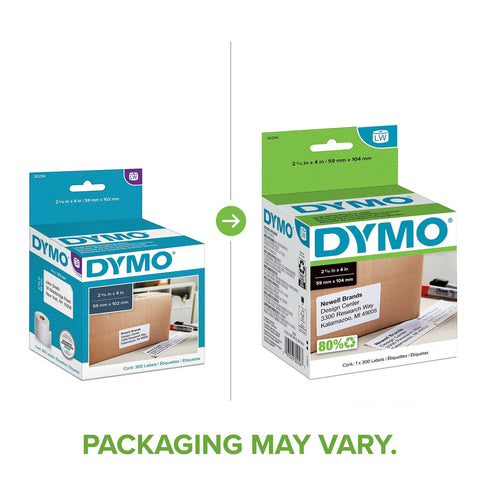 Heavy Duty Shipping Labels With Sleek Peel Off Backing Drop Right On Parcels For Instant Prep Works Dead Simple With Labelwriter Printers Using Direct Thermal Tech To Dodge Ink Bills Captures Six Line Addresses On Popular 2 5 16 By 4 Inch Rolls Holding, two label packaging designs.