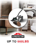 Heavy Duty Carpet Furniture Sliders 4 Pack With Ergonomic Steel Floor Lifter Tool Set To Hustle Through Big Moves No Sweat Keeping Your Finished Floors Scratch Free And Your Lower Back Happy in home setting.