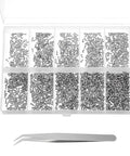 Ultra Handy Micro Screw Repair Kit For Glasses, Watches, Phones And Electronics, 1200Pcs Stainless Steel Tiny Screws in box with tweezers