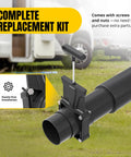 RV Waste Valve Gate Replacement For 3 Inch Valves Durably Built From ABS Plastic And Stainless Steel Shaft With Screws in grass