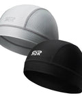 Cooling Skull Cap 2 Pack Under Cap With Breathable Mesh Helmet Liner For Motorcycle, Cycling, Running, side view