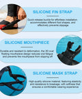 Save A Dive Scuba Maintenance Kit With 60 O Rings, Multi Tool, Spare Parts And Waterproof Case, silicone fin and mask strap details