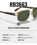 Square Round Sunglasses For Men Non Polarized Green Lens With Official Eyewear Kit Modern Edge Frame Design, Italy-made