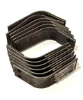 Stack of 12 Genuine OEM Tiller Tine Set Of 12 For New Model E1320H And E1620B Tiller High Quality Curved Tines That Break Up Soil Fast