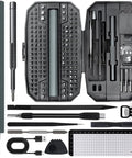 Boss Level Electric Screwdriver Tool Kit With 155 Precision Bits For Quick Fixes And Reliable Performance Featuring Variable Torque Settings And Compact Ergonomic Handle For Any Project displayed with multiple precision bits and tools.