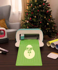 REALIKE cutting mats for Cricut Joy; green 4.5x12 mat on Joy with additional rolled mats nearby.
