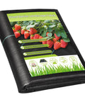Folded Heavy Duty Weed Barrier Fabric 3x50 Ft Breathable 3.2 Oz Woven Polypropylene Garden Bed Cover Landscaping Mat package