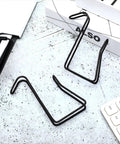 Must Have 4 Pack Wire Cubicle Hooks for Coat Hangers and Office Partition Panels Wall Mount over Cubicle Hanger Accessories