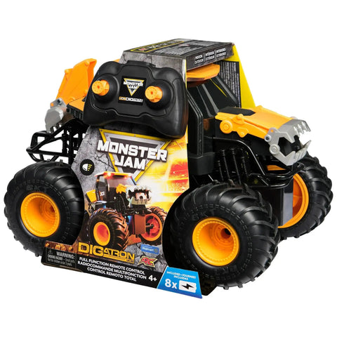 Digatron One Fifteen Scale RC Monster Truck With 2.4GHz Full Function Remote Control For Indoor And Outdoor Play in packaging