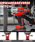 Cordless Impact Wrench With 650 Nm Torque And 3300 RPM One Half Inch Drive Brushless Motor 4.0 Ah Battery in use