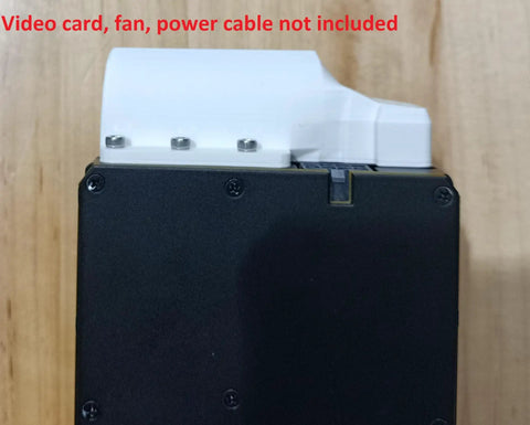 Top Shelf Graphic Card Blower Shroud Conversion Kit For Server Gpu Boards Includes Heavy Duty Steel Screws And Hex Driver For 97X33 Mm Rings