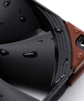 Close-up of NF-F12 120mm Industrial Workhorse Cooling Fan 24V PWM IP67 Sealed Heavy Duty Beast with droplets on blades.