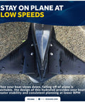 Hydrofoil for Outboard Motors Gives Your Boat a Real Boost Up To 200HP Black Hydro Stabilizer attachment underneath a boat.