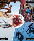 Chest Ascender Rope Grab Go-To Tree Climbing And Rappelling Gear Ultralight Durable Aluminum Alloy Rescue Equipment CE Certified