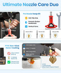 Boss Level 184-Piece 3D Printer Tools Kit With Hanging Organizer, Pro Nozzle Swap Kit and PTFE Non-Stick Coating details