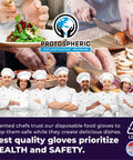 Zero Drama Disposable Poly Gloves For Food Prep And Slick Kitchen Grade Safety Gear For Cooking And Serving Delivers Super Thin Yet Tough Polyethylene Protection That Is Totally Fresh For Any Busy Kitchen Gig.