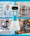 Beast Mode Industrial Barcode Scanner With Wireless 2D QR Capture And IP67 Waterproof Defense Built Tough For Warehouse Hustle And Rugged Daily Grinding On Every Job Site in various warehouse settings.