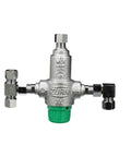Thermostatic Mixing Valve 3/8 Inch With 4 Port Compression Fittings, Anti-Scald Water Valve For Home Plumbing, Inlet Checks And Strainers