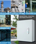 Rugged Electrical Junction Box For Indoor And Outdoor Use Wall Mounted Waterproof Dustproof Metal Enclosure With Safety Locks