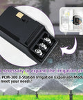 Three Station Irrigation Expansion Module For Pro C And HPC Controllers Replacement For PCM300 Add Three Zones In Minutes
