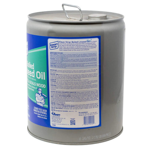 Boiled Linseed Oil For Wood Finishes That Dry Faster Delivers Rich Hand Rubbed Look On Unfinished Wood And Antiques 5 Gallon Can