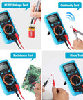 All In One Cable Tester And Line Finder With Probe Tone For RJ45 And RJ11 Cables, Wire Tracker illustrating various tests