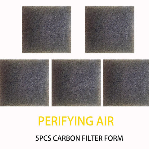 Five carbon filters for Heavy Duty Solder Fume Extractor With 5 Carbon Filters, Soldering Smoke Absorber And Welding Smoke Remover For Clean Air.