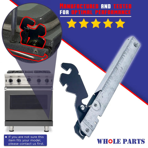 Oven Door Hinge 006070-000 Mansfield Green Replacement For Viking Ovens And Ranges Left Or Right Side Non OEM Part
