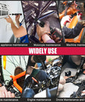 Adjustable Torque Screwdriver Kit 10 To 60 In-Lb With 40 Precision Bits widely used for home, motorcycle, machine, and bike repair.