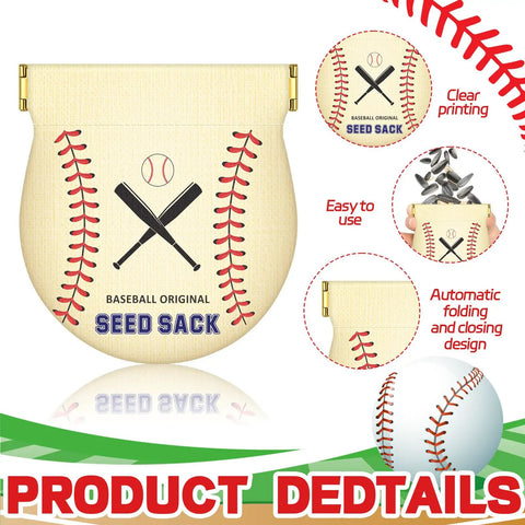 12 Pack Mini Baseball Snack Bags With Squeeze Tops Canvas Treat Bags For Team Gifts Party Favors Portable Sport Style