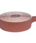 Roll of Ready To Cut Sandpaper 36 Grit 3 Inch Wide Aluminum Oxide Cloth Backed Resin Bond Premarked For Cutting for drum sanders