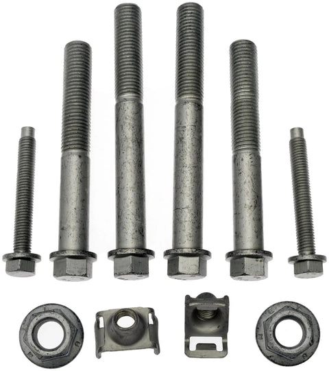 Front Lower Inner Forward Suspension Control Arm Bolt Kit Built Tough With Heavy Duty Steel for secure frame mounting.