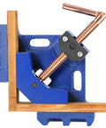 Heavy Duty Cast Iron Welders Angle Clamp For Precise Right Angles Self Centering Two Axis Welding Jig And Fixture For Woodworking Built Tough Cast Iron And Steel Construction Delivers Accurate Joints And Stable Alignment used in woodworking.