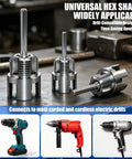 DIY PVC Pipe Threader Set One Half Three Quarter One Inch Internal External Threading Tool with drill adapter
