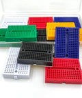 12 Pack Small Solderable Mini Breadboards With 170 Tie Points Perfect For Quick Handy Mini Prototyping And Solderless Builds