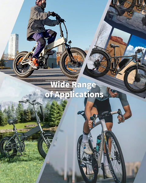 Ebike LCD Display With UART No 2 Protocol Colorful Bike Computer App Connectivity And USB Charging Port Panel Screen Speedometer Odometer 6 Pin Dope Color Display For Everyday Commuters