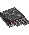 Space Saving 36 Pod Coffee Pod Drawer Black Metal Mesh Under Cabinet Organizer For K Cups Keeps Counter Clutter Down