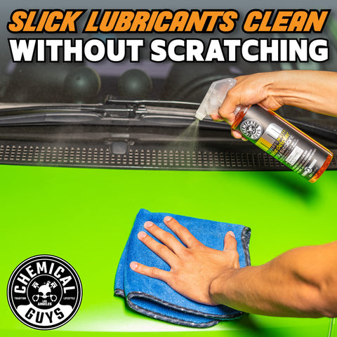 Meticulous Matte Finish Detailer and Spray Sealant for Satin and Matte Surfaces Quick Detailer being used on car hood