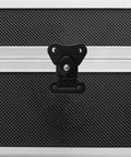 No Nonsense Boss Grade Black Spring Loaded Butterfly Twist Latch And Keeper Four Pack With Tight Grip Flip Lock System on toolbox
