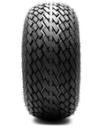 Sick Glossy White Steel Golf Cart Wheels And Durable Turf Replacement Tires Set Of Four With Snap Fit 4X4 Bolt Pattern For Hella Smooth Course Cruising - black turf tire with diamond tread.